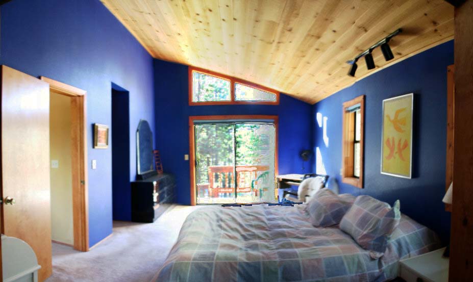 The Blue Room - Master Bedroom (Bedroom #1)